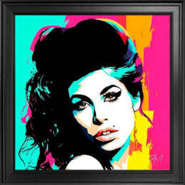 Amy - Fabrica Collection (On Velvet) - Framed