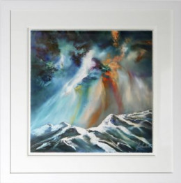 An Arctic Joy - Paper - White Framed