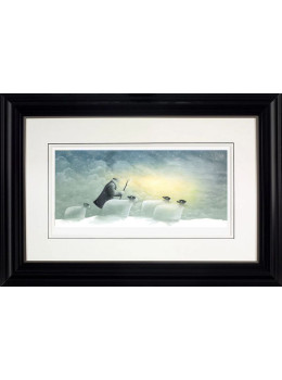 Beautiful Snow - Black Framed