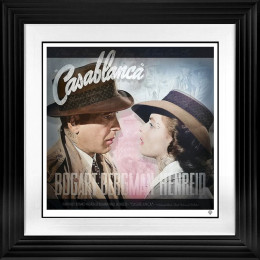 Casablanca - Colour - Black Framed