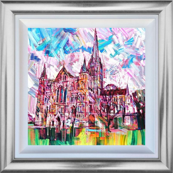 Cathedral Light - Original - Silver Framed