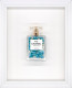 Chanel No.5 Capsules – (Baby Blue) On White - White Framed