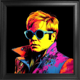 Elton - Fabrica Collection (On Velvet) - Framed