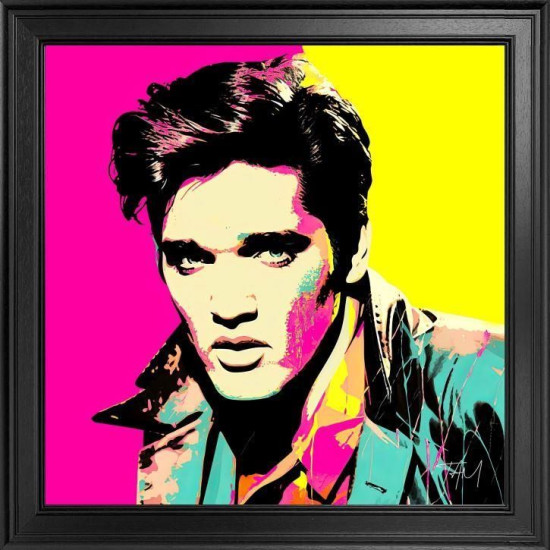 Elvis - Fabrica Collection (On Velvet) - Framed