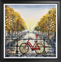 Exploring Amsterdam - Limited Edition - Black Framed