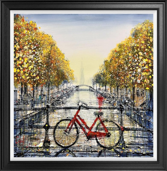 Exploring Amsterdam - Limited Edition - Black Framed