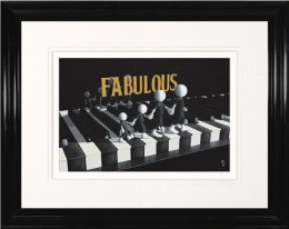 Fabulous - On Paper - Black Framed