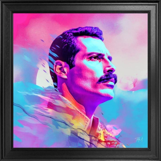 Freddie - Fabrica Collection (On Velvet) - Framed