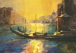 Gondolas Mid Afternoon - Print