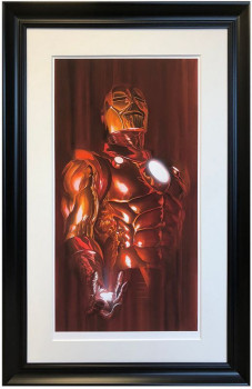 Iron Man - Shadows Collection - Artist Proof Black Framed