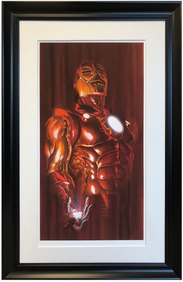 Iron Man - Shadows Collection - Black Framed