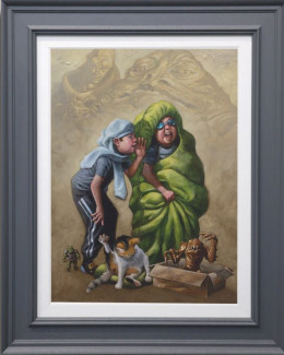 Jabba Jibber Jabber - Original - Framed