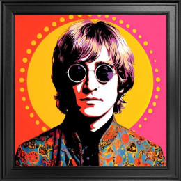 Lennon - Fabrica Collection (On Velvet) - Framed