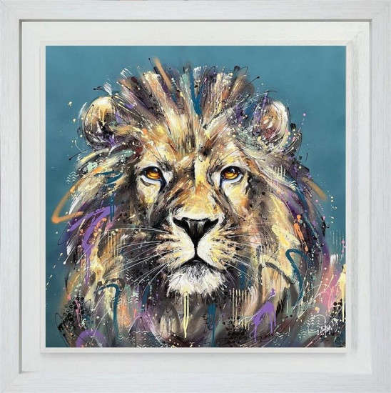 Leo - White Framed