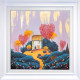 Love Hut - White Framed