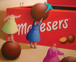 Malteasing (Maltesers) - Mounted