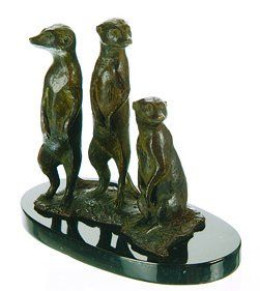 Meerkats - Bronze