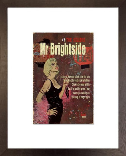 Mr Brightside - 3D Songbook - Framed