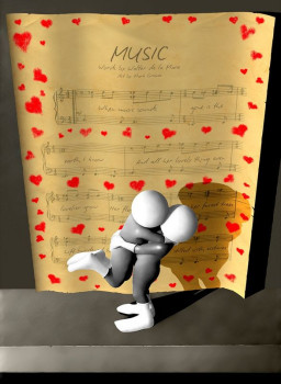 Music - When Music Sounds (XL) - On Paper - Mounted