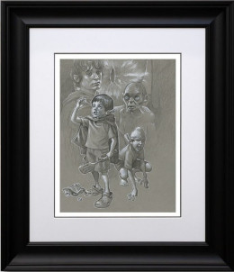 My Preciousss - Sketch - Framed