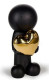 One Love (Black And Gold) - Sculpture