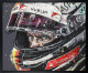 Seb, Focused (Sebastian Vettel) - Canvas - Black Framed - Framed Box Canvas