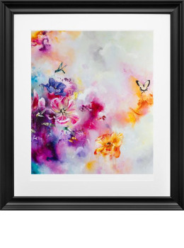 Spring Blossom II - Black Framed