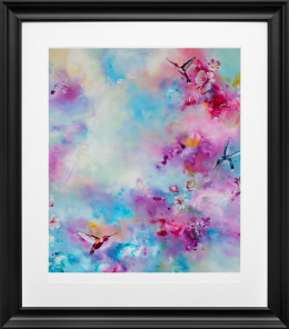 Spring Glow - Black Framed