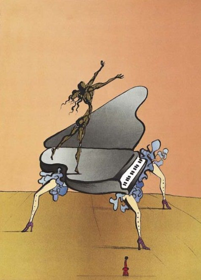 Surrealist Piano