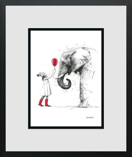 The Gift - Minature - Limited Edition - Black Framed