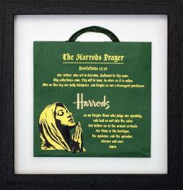 The Harrods Prayer - Framed