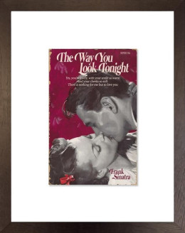 The Way You Look Tonight - 3D Songbook - Limited Edition - Framed