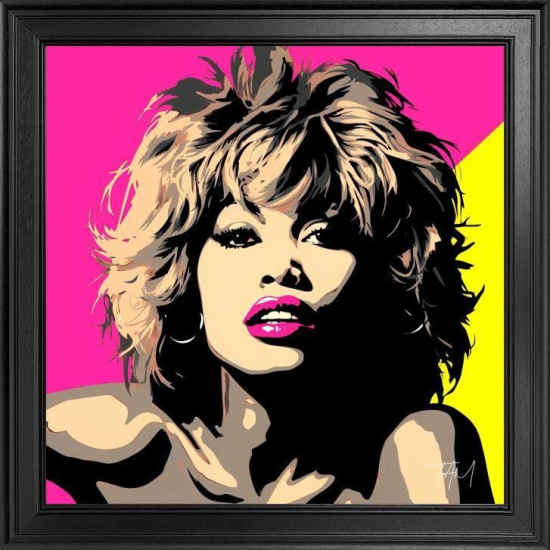 Tina - Fabrica Collection (On Velvet) - Framed