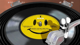 Vinyl - When You're Smiling - Mounted