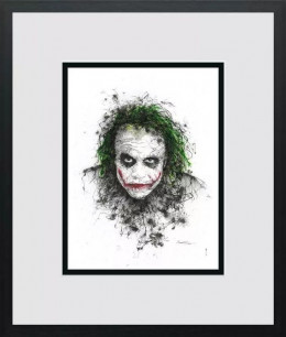 Why So Serious? - Miniature - Black Framed
