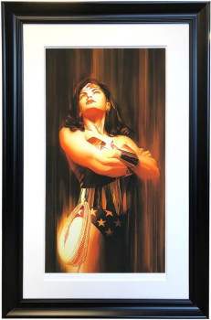 Wonder Woman - Shadows Collection - Artist Proof Black Framed