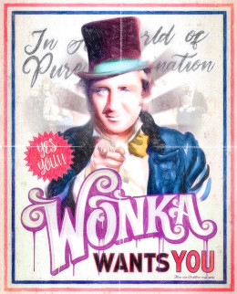 Wonka Needs You - Mounted