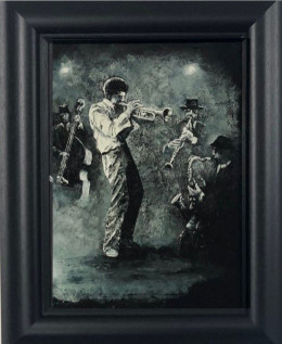 And All That Jazz - Artist Proof - Black Framed