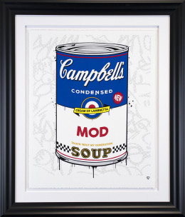 Campbell's MOD Soup - Artist Proof Black Framed