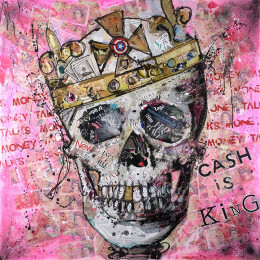 Cash Is King - Mounted