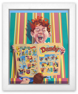 Dandy - Box Canvas - Framed - Framed Box Canvas