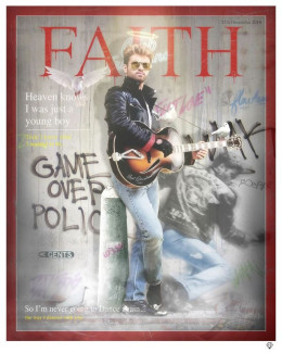 Faith - Magazine Cover - Mounted