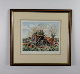 Fordson P6 At Blox Hall - Brown Framed