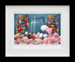 Life Is Sweet - Picture - Black Framed