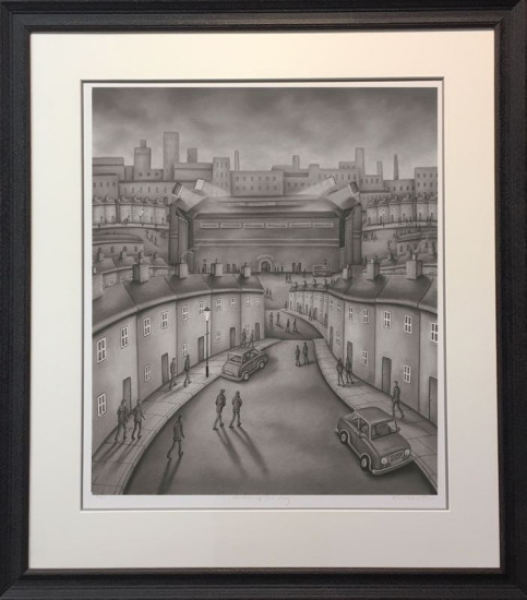 Match Of The Day - On Paper - Black Framed