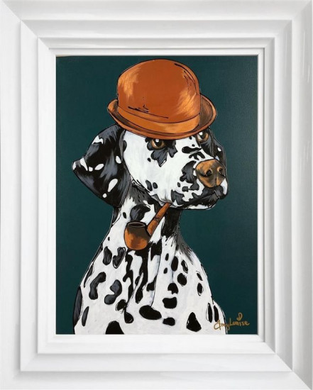 Pongo - Original - White Framed