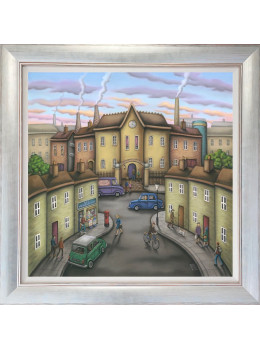 The Chocolate Factory - On Canvas - Framed