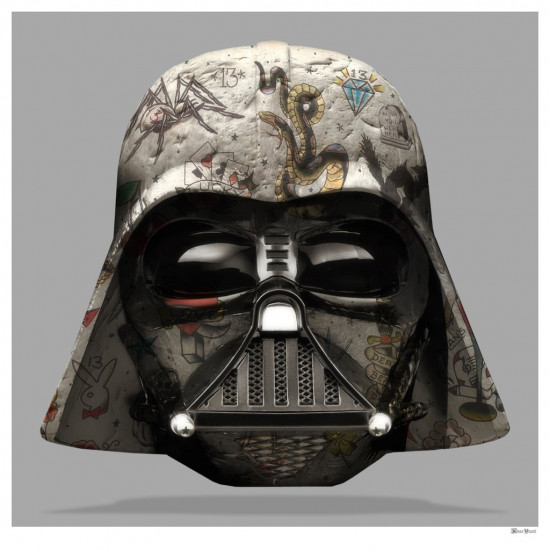 The Dark Lord - Darth Vader - (Grey Background) - Small