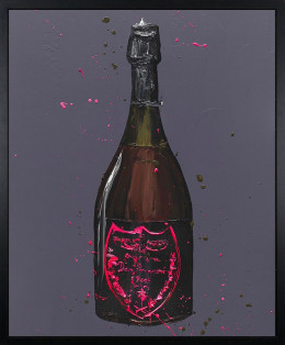 The Dom (Rose) - Canvas - Artist Proof Black Framed - Framed Box Canvas