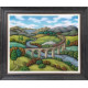 The Flying Scotsman - On Canvas - Black-Grey Framed